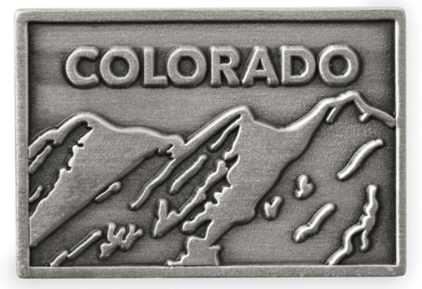Badge Colorado Metal