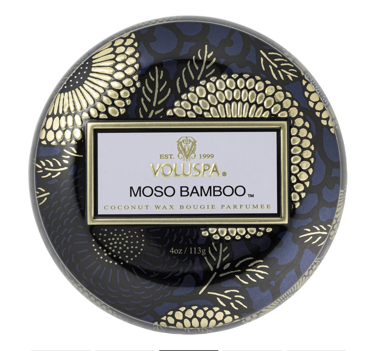 Candle Moso Bamboo Mini Tin