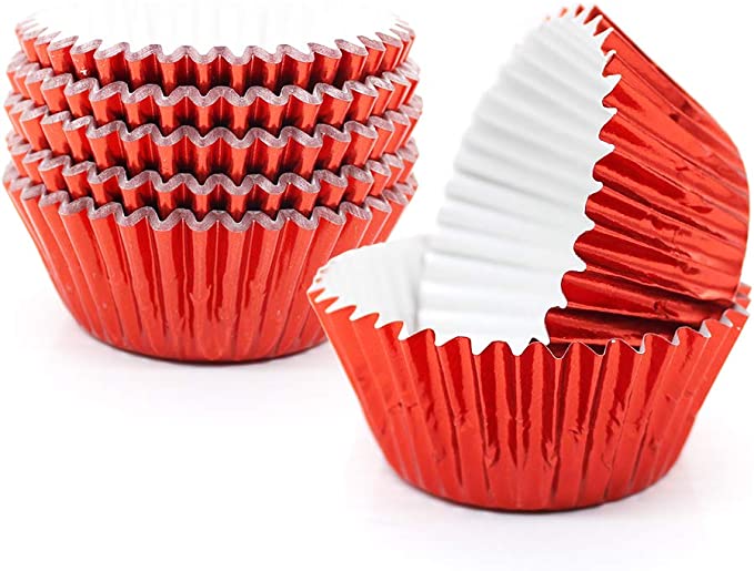 Baking Cup Foil Red