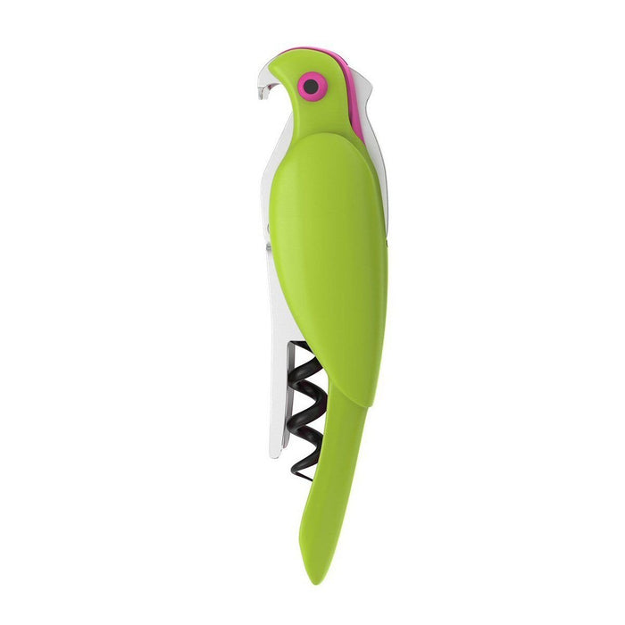Corkscrew Parrot Green