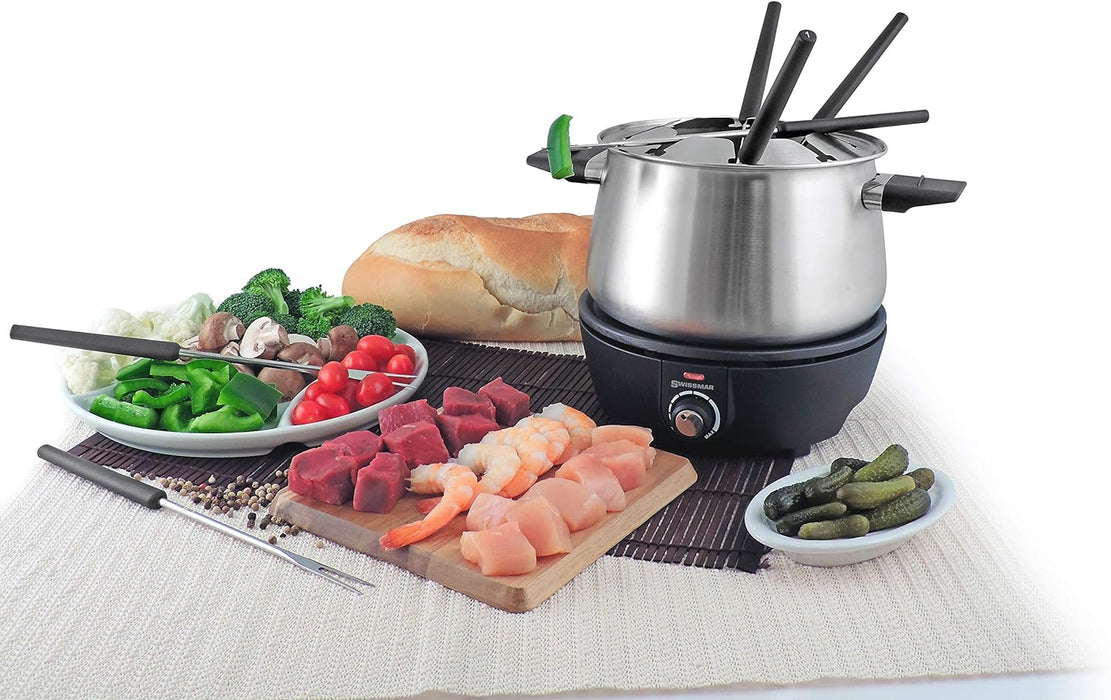 Set Fondue Arolla Electric 10 Piece SS