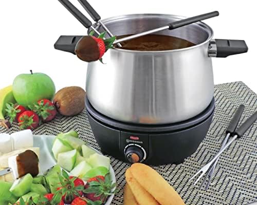 Set Fondue Arolla Electric 10 Piece SS