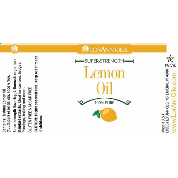 Lemon Oil Natural 1oz
