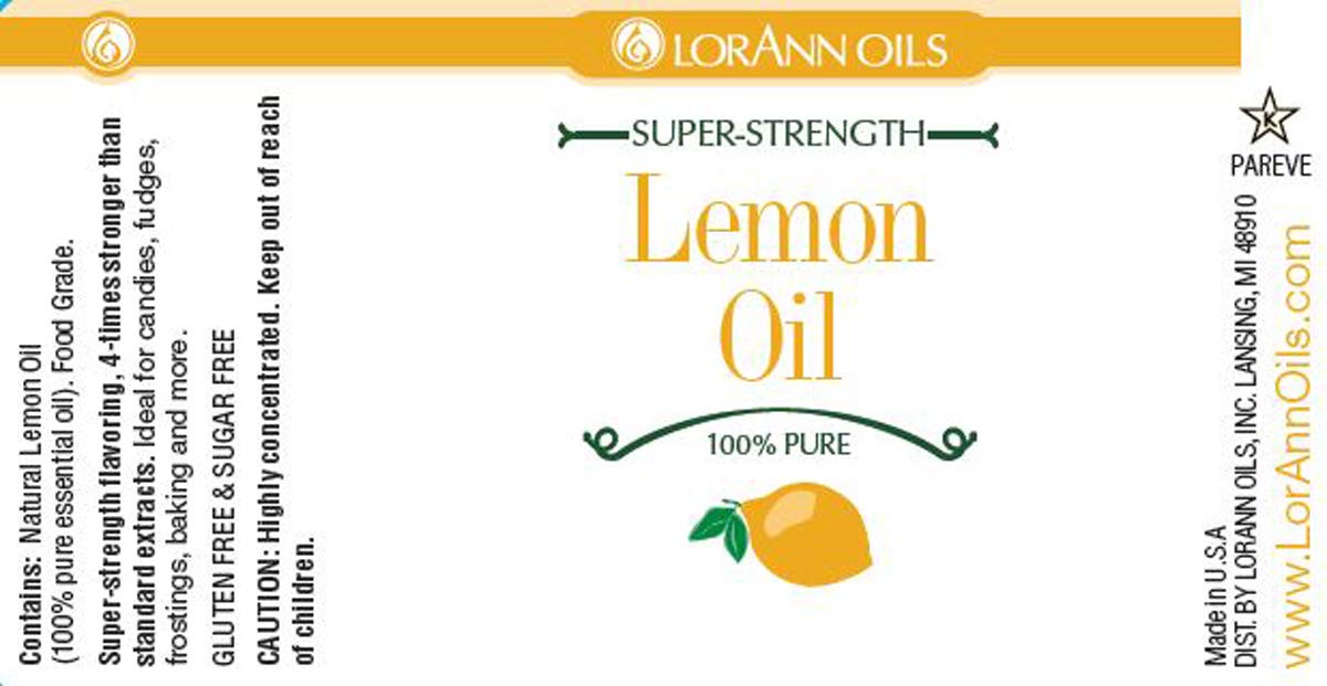 Lemon Oil Natural 1oz