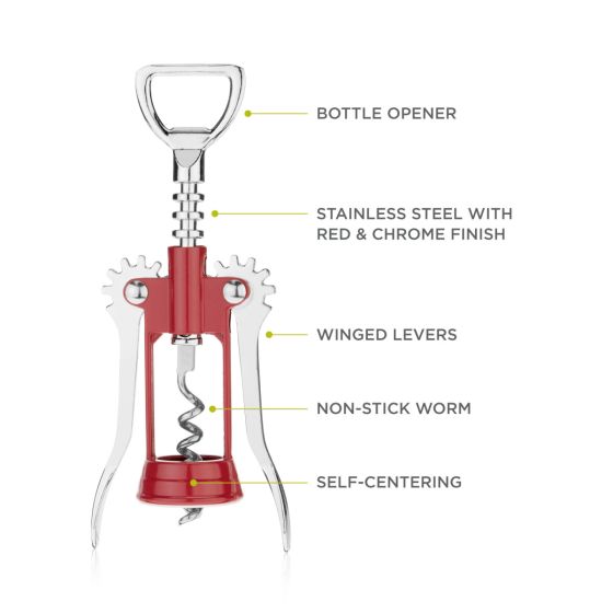 Corkscrew Red Winged