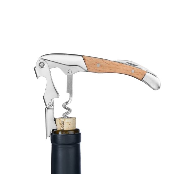 Corkscrew Wood Double Hinged