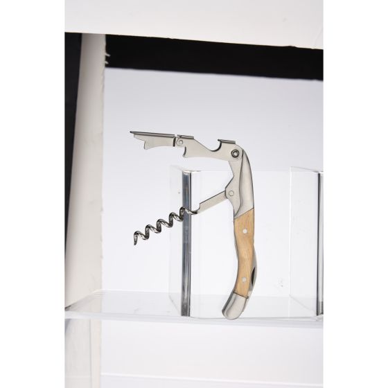 Corkscrew Wood Double Hinged