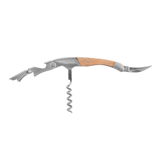 Corkscrew Wood Double Hinged