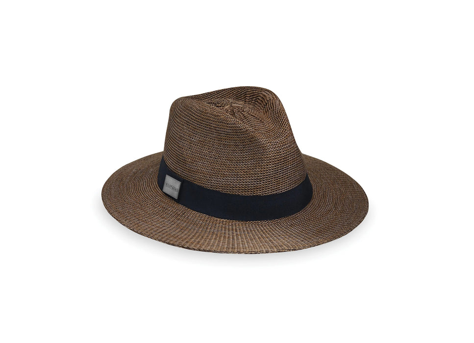 Hat Parker Straw Suede Lg