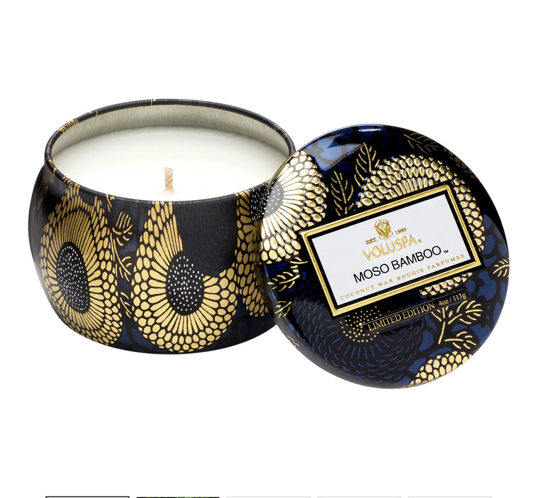 Candle Moso Bamboo Mini Tin