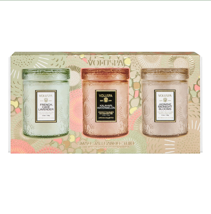 *Jar Set Trio Japonica Spring Home Refresh Sm