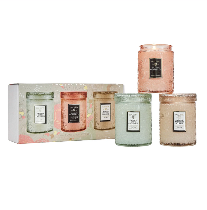 *Jar Set Trio Japonica Spring Home Refresh Sm