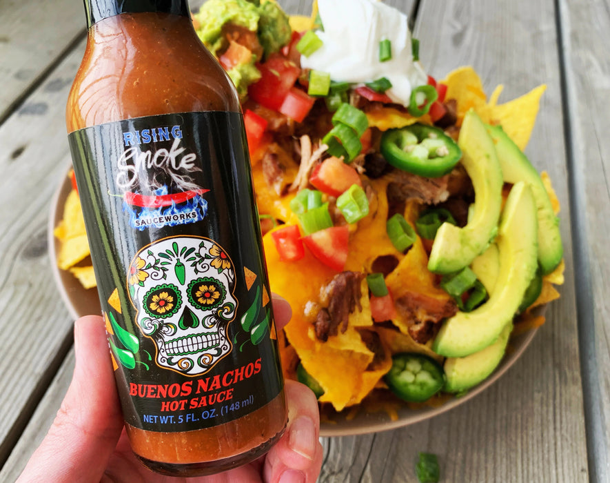 Rising Smoke Buenos Nachos Hot Sauce