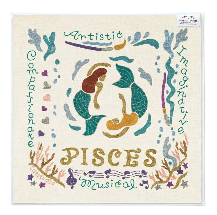 Art Print 8x8 Pisces