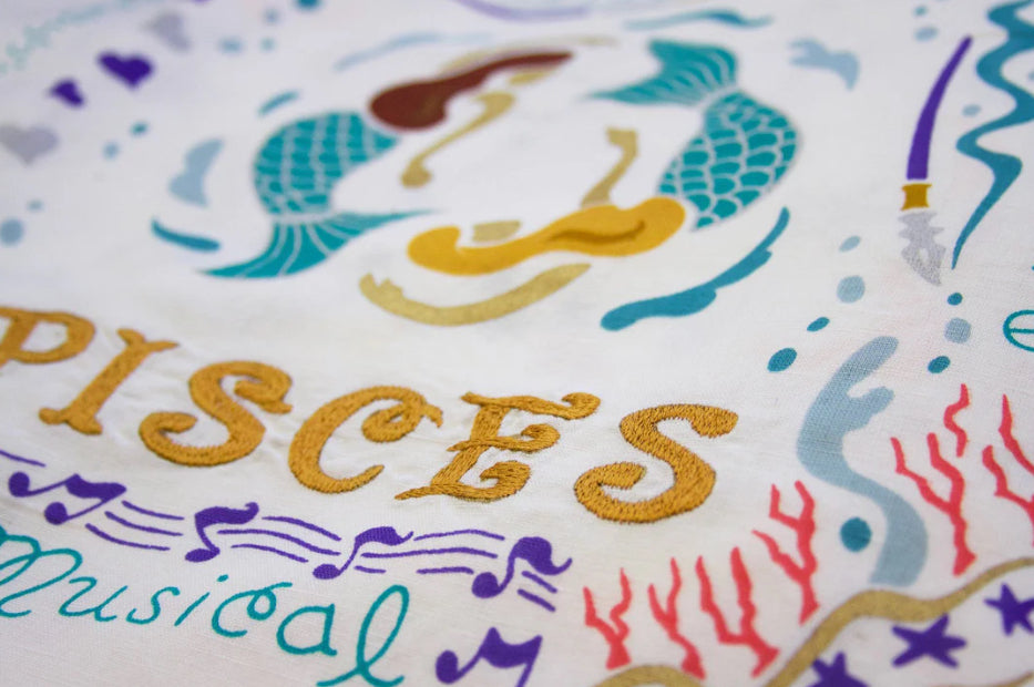 Dish Towel Pisces