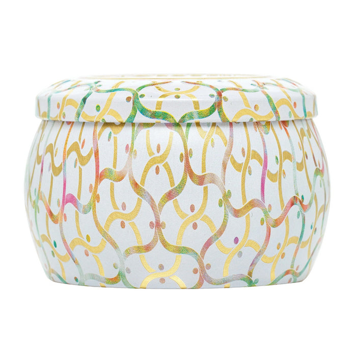 Candle Wildflowers Mini Tin