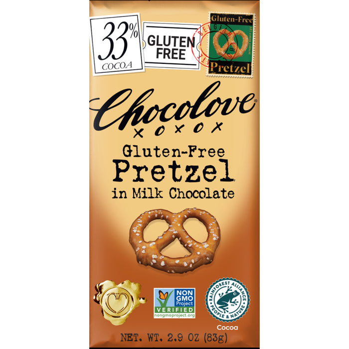 Bar Pretzel 33% Milk Chocolate