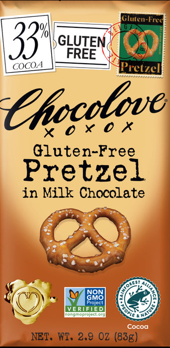 Bar Pretzel 33% Milk Chocolate