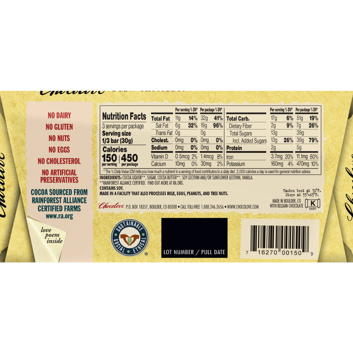 Chocolate Dark 55 3.2oz