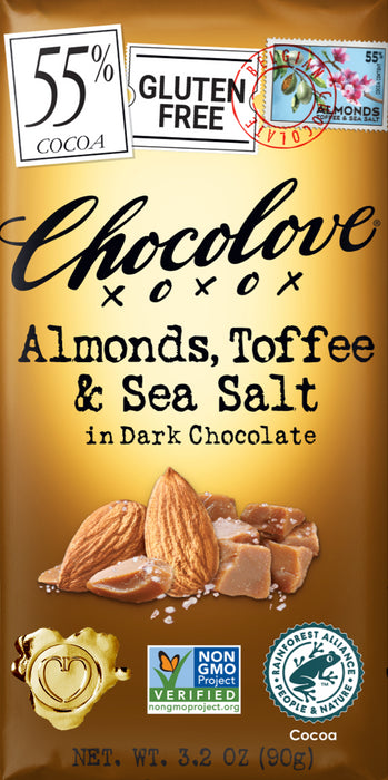 Almond Toffee Sea Salt Dk Choc