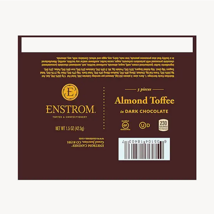 Enstrom Toffee Dk Choc Alm 1.5oz