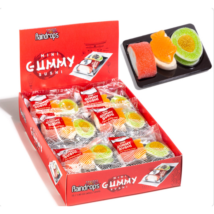 Raindrops Gummy Sushi Mini