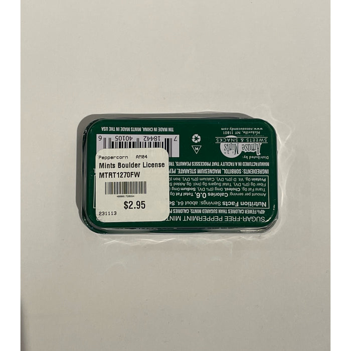 Mints Boulder License