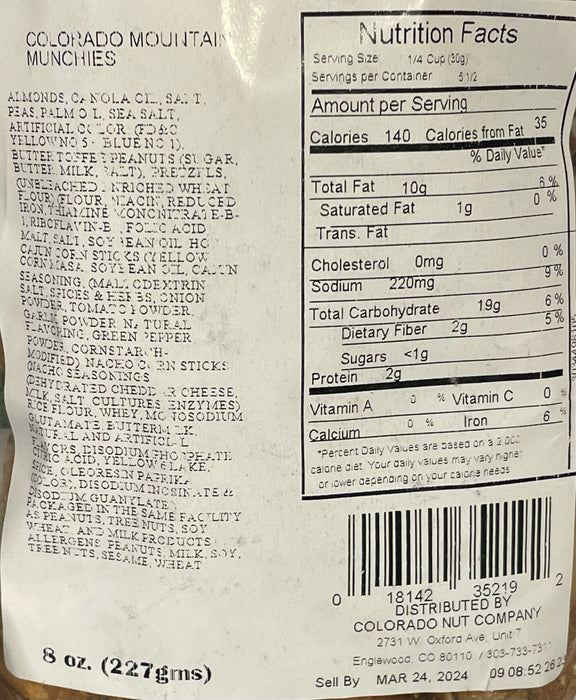 Colorado Mountain Munchies