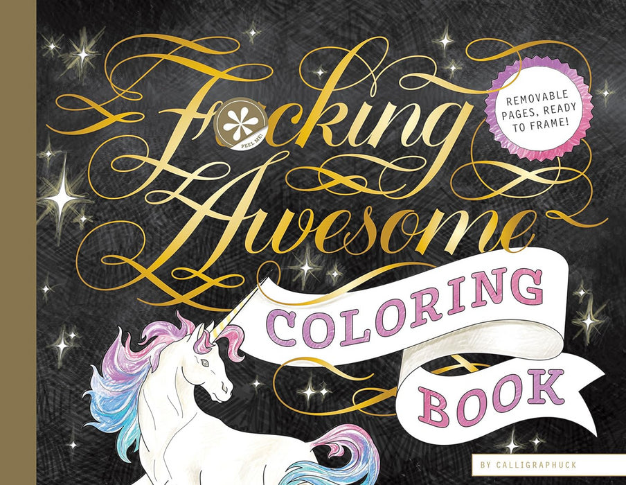 Coloring Book Fucking Awesome