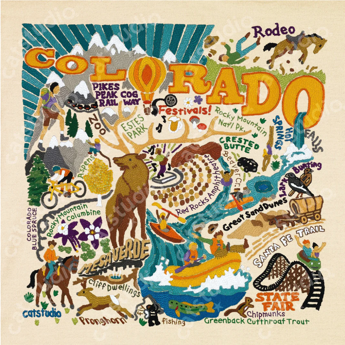 Art Print Summer Colorado 8x8