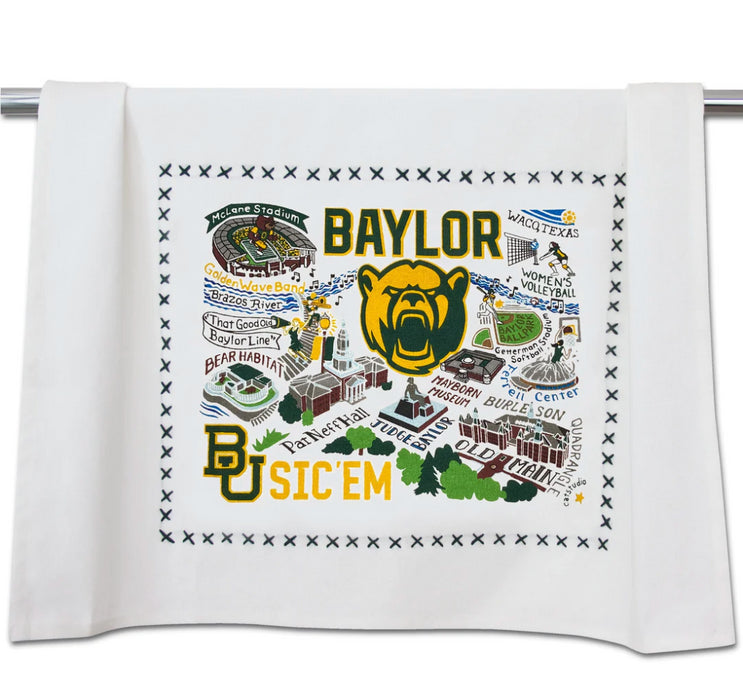 Dish Towel Baylor University