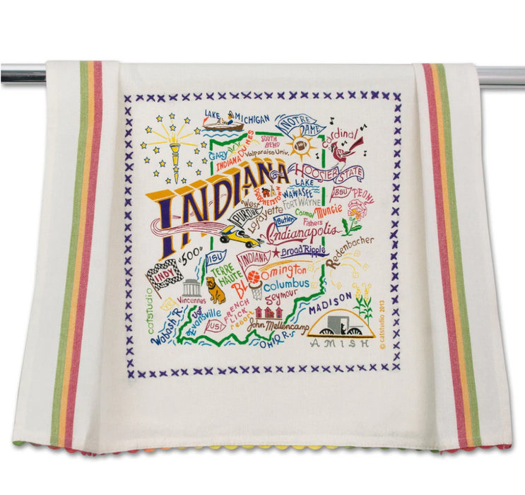 Dish Towel Indiana