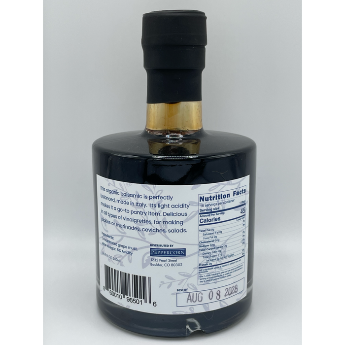 Vinegar Organic Balsamic Peppercorn