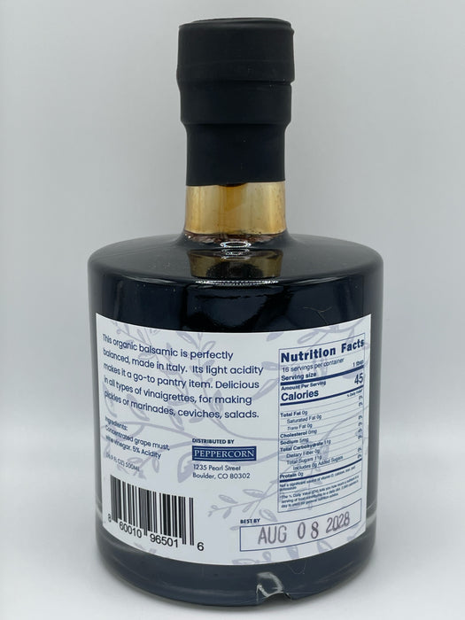 Vinegar Organic Balsamic Peppercorn