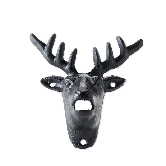 Opener Bottle Deer Cast Iron Wall Mount