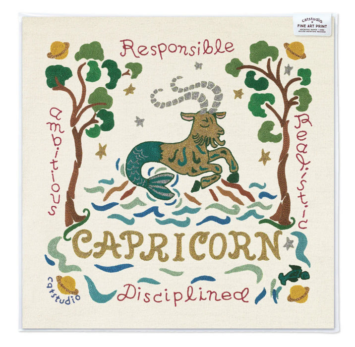 Art Print 8x8 Capricorn