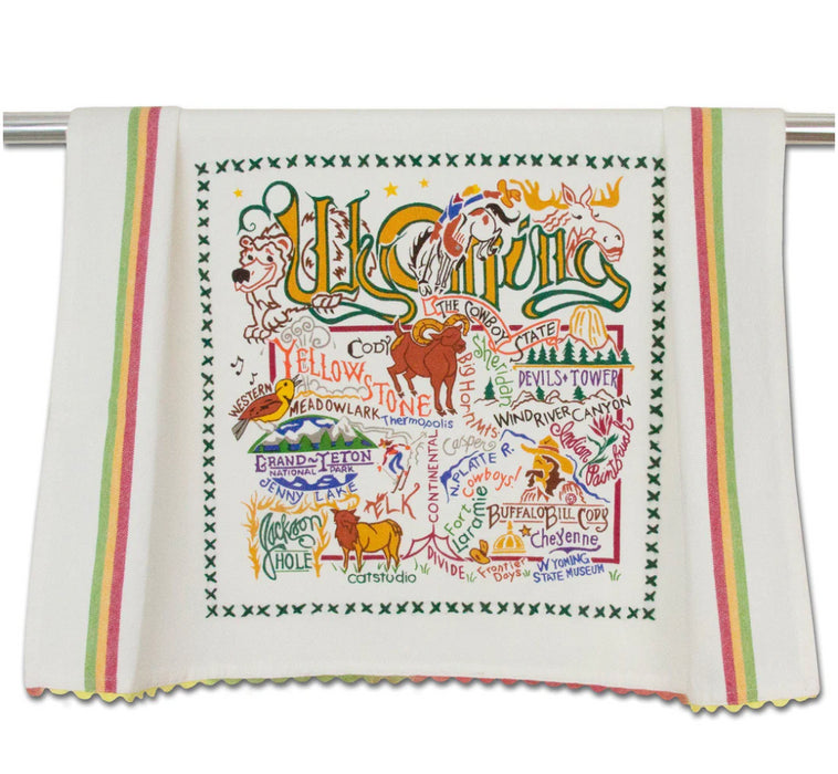 Dish Towel Wyoming