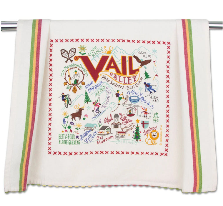 Dish Towel Ski Vail