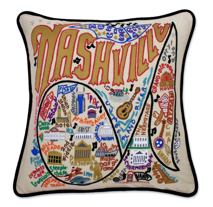 Pillow Embroidered Nashville