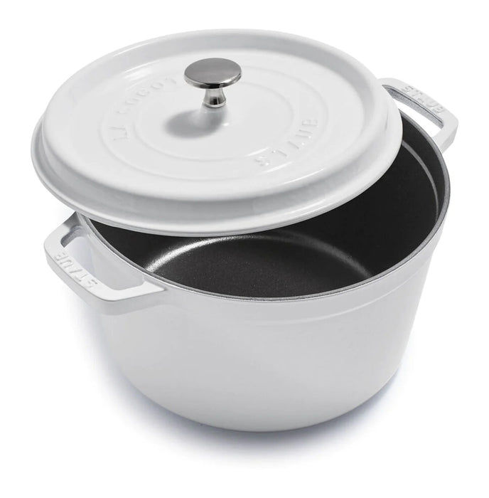 Cocotte 5Qt Tall White