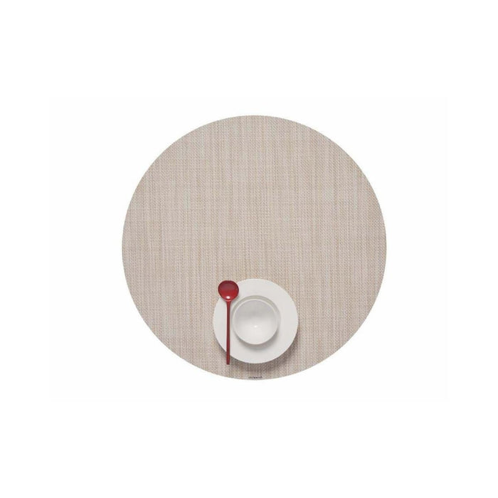 Mat Round MiniBasket Parchment