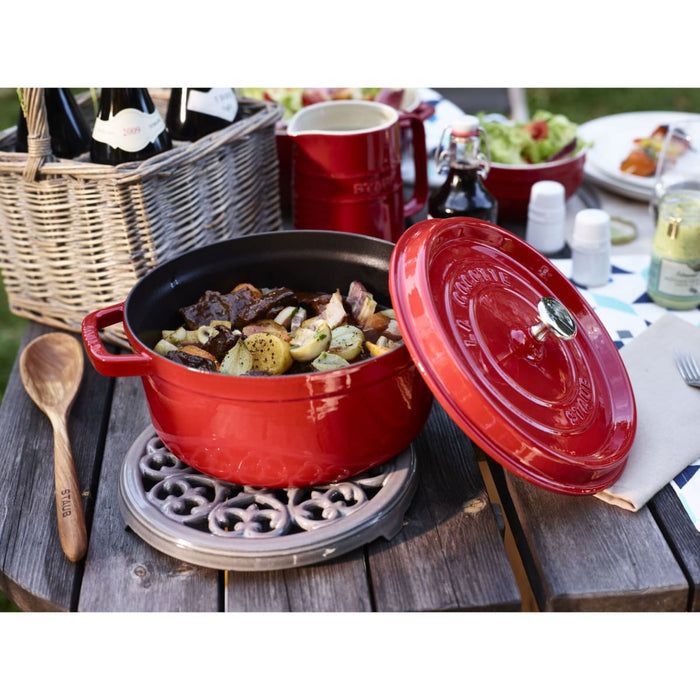 Cocotte 5Qt Tall Cherry