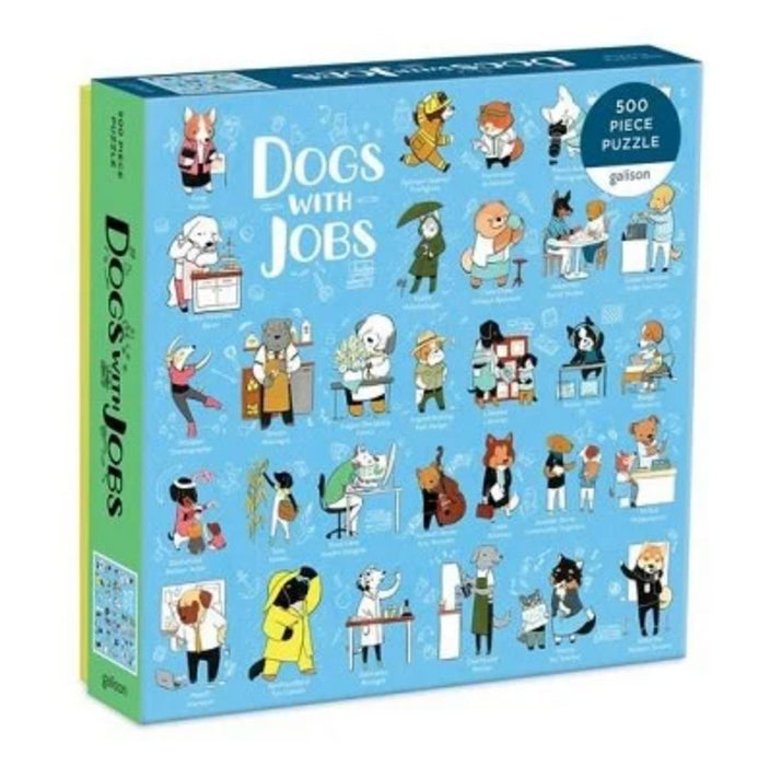 Puzzle 500pc Dogs With Jobs