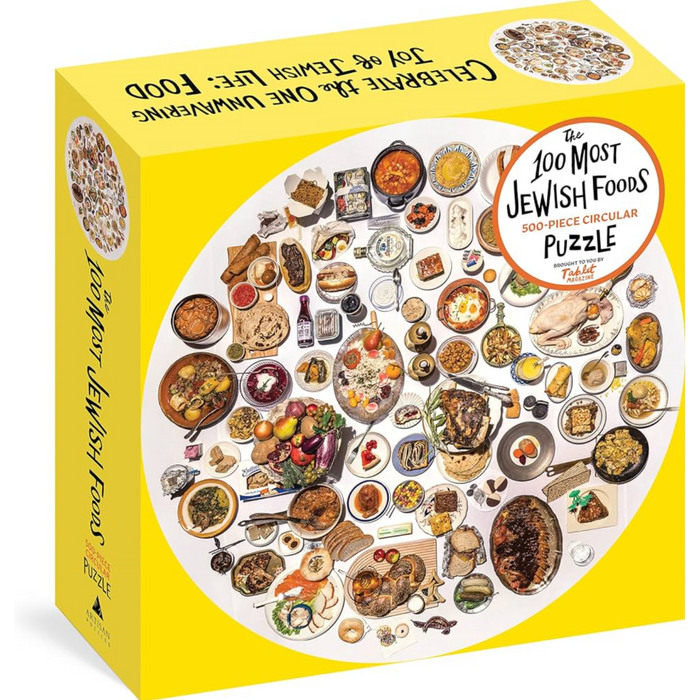 Puzzle 500pc The 100 Most Jewish Foods
