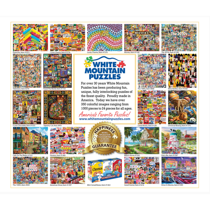 Puzzle 1000pc National Park Badges