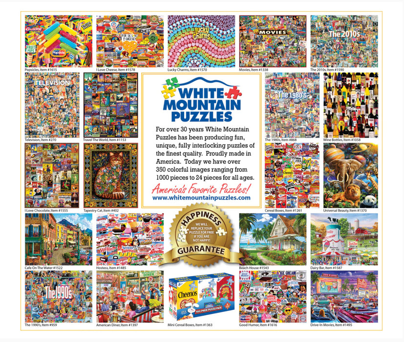 Puzzle 1000pc National Park Badges