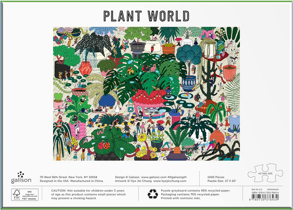 Puzzle Plant World 1000 pcs 2023