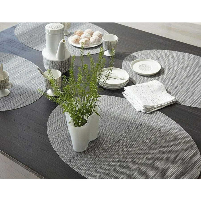 Mat 14x19.25 Oval Bamboo Fog
