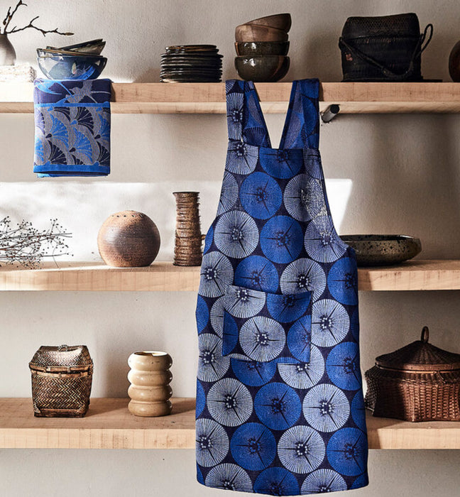 Apron Yukata Blue