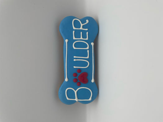 Cookie Dog Boulder Blue/White